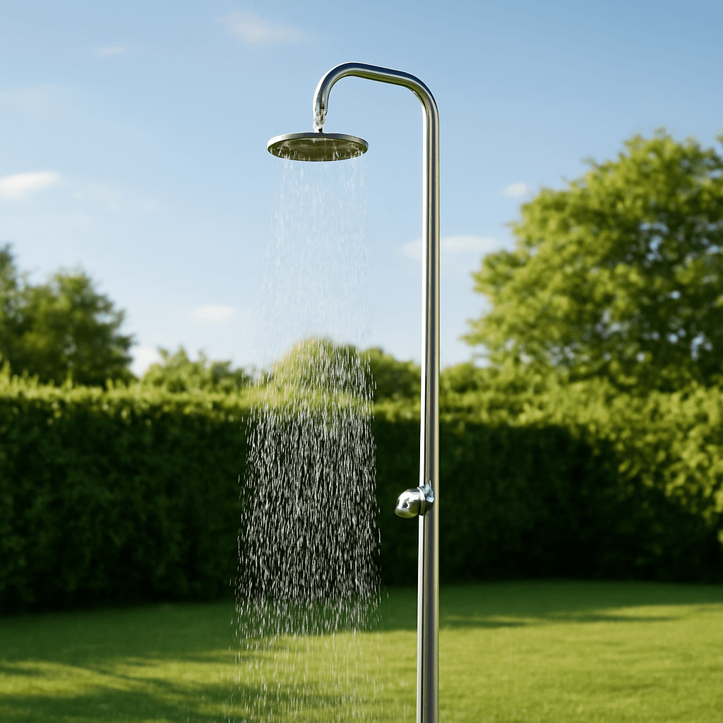 Guida alla scelta della doccia da giardino senza pressione